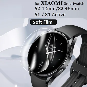 10ШТ ТПУ Гидрогелевая Защитная пленка для экрана XIAOMI Watch S2 42 мм 46 мм S1/S1 Active Smartwatch HD Прозрачная Мягкая Защитная Пленка