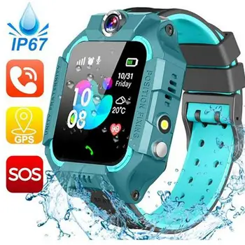 2023 Детские Смарт-часы SOS GPS Телефонные часы IP67 Водонепроницаемые Умные часы с удаленным Голосовым чатом для Ios Android Подарки для мальчиков и девочек