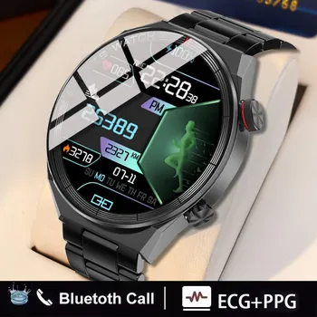 2023 Новые Деловые Мужские Смарт-часы Спортивные AMOLED 454*454 Экран NFC Контроль Доступа Смарт-Часы Bluetooth Call Clock 30M Водонепроницаемый