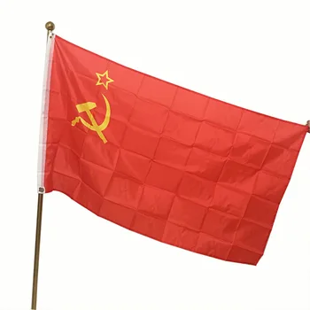 20шт Флагов Советского Союза СССР Россия Российский Национальный Флаг Страны Печатный Флаг 90 X 150 см