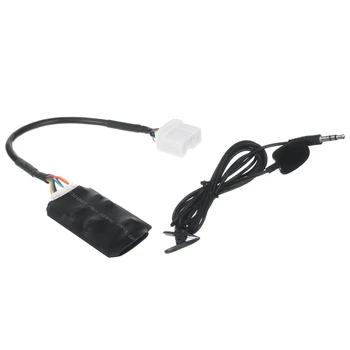 5X Автомобильный радио Аудио Адаптер Bluetooth Aux Кабель Микрофон Громкой связи Для Honda Accord Civic CRV Fit Siming Odyssey