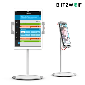 Blitzwolf Планшет Держатель Мобильного Телефона Подставка Из Алюминиевого Сплава Подставка Для мобильного Телефона Подставка для Планшета iPad Для iPhone Планшет Xiaomi