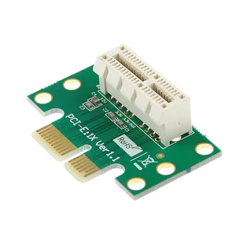 H1111Z PCI-E PCI Express X1 Адаптер Riser Card PCI E PCIE X1 в X1 Слот Конвертер Карты 90 Градусов Для Серверного шасси 1U Оптом