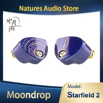 MoonDrop Starfield2 IEM Starfield II Динамический драйвер спортивные Наушники-вкладыши Starfield 2 Мониторные Наушники со Съемным кабелем