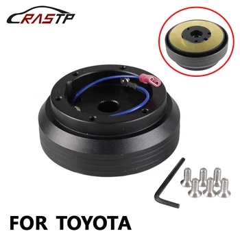 RASTP-Тонкая версия, адаптер ступицы рулевого колеса с 6 отверстиями, комплект Boss Подходит для Toyota RS-QR009