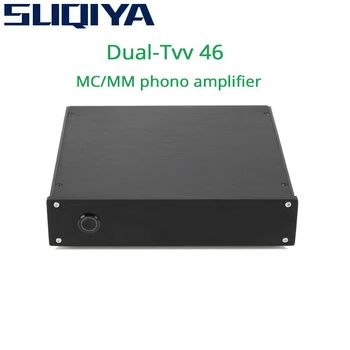 SUQIYA-Dual-TVV-46 с полным дискретным усилителем звука phono MM phono MC phono MM / MC может переключать аудиоусилитель Hi-Fi