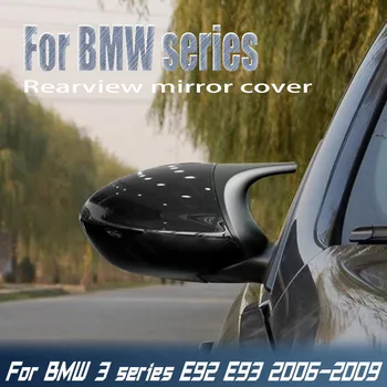 Автомобиль Высокого Качества Боковой M Стиль Глянцевый Черный Сменный Колпачок Зеркала заднего вида для BMW 3 Серии E92 E93 2006 2007 2008 2009