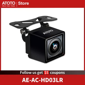 Автомобильная камера ATOTO HD заднего вида Резервная камера Только для моделей ATOTO S8 с разрешением 1280х720 Пикселей Ночного видения и водонепроницаемая широкоугольная камера 180 °