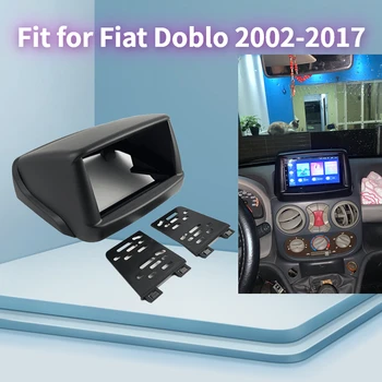 Автомобильное крепление Авторадио Навигация 2Din 7in Радио фасция DVD аудиоплеер Панель рамка подходит для Fiat Doblo 2002-2017