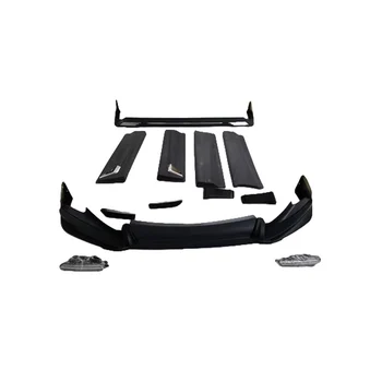 Автомобильный бампер для Alphard 2018 2019 TRD Обвесы с боковой юбкой Спереди и сзади