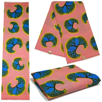 Анкара Полиэстер Гана Восковые принты Ткань Швейная Африканская ткань для вечеринки Аксессуары