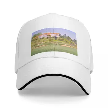 Бейсбольная кепка для мужчин и женщин, лента для инструментов, Riviera Pacific Palisades, поле для гольфа, отверстие 18|-F-| Мужская кепка с тепловым козырьком