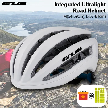 Велосипедный шлем GUB для взрослых, Ультралегкие Дышащие Велосипедные шлемы MTB с магнитной пряжкой, интегрированный велосипедный шлем PC + EPS для мужчин и женщин