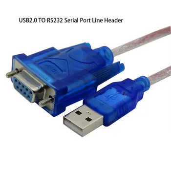 Гибкий дизайн последовательной линии USB-RS232 USB2.0 9-контактный последовательный кабель com-порт USB-преобразователь DB9 rs232 кабель