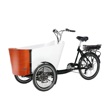 Грузовой велосипед с фронтальной загрузкой, Электрические Неэлектрические семейные трехколесные скутеры, Грузовой трехколесный велосипед для продажи