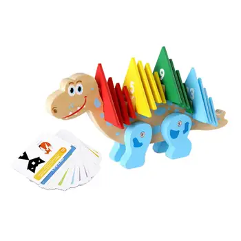 Детские математические кубики, игрушка-динозавр 