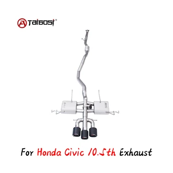 Для Honda Civic 10,5-я Выхлопная Труба Taibosi Performance Электрический Клапан Вырез Автомобильного Глушителя Аксессуары Для Дистанционного Управления