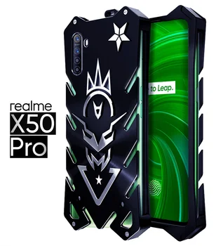 Дропшиппинг Металл Сталь Оборудование Для Realme X50 Pro Thor Сверхмощная Броня Алюминий Для Realme X50/realme X50 Pro Чехол