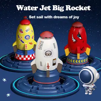 Игрушки для ракетной установки на открытом воздухе; Игрушка-разбрызгиватель; Забавное взаимодействие На лужайке в саду; Игрушки для распыления воды для детей