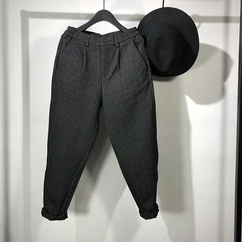Мужские повседневные брюки Owen Seak, уличная одежда, Брюки-карандаш, Мужские спортивные брюки, Весенние шаровары, черные брюки