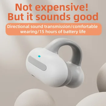 Новая Bluetooth-гарнитура MS8 с зажимом для одного уха, Тип уха Без вкладышей, Технология подвешивания уха Наружу