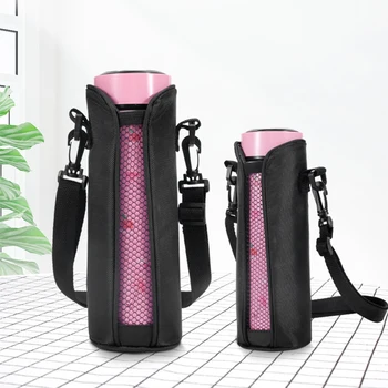 Переносная сумка-держатель для бутылки с водой, Наружный Изолированный держатель для бутылки с водой, сумка со съемным плечевым ремнем, для путешествий на открытом воздухе, для пеших прогулок