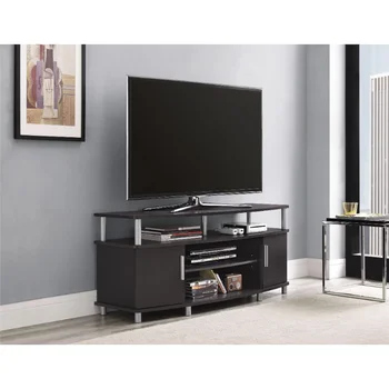 Подставка для телевизора Ameriwood Home Carson для телевизоров до 50 дюймов, мебель для гостиной Espresso, тумба для телевизора