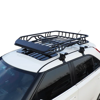 Рама багажника автомобиля Многофункциональная модификация перекладины рамы багажника на крыше Подходит для моделей легковых автомобилей пикапов кемперов внедорожников