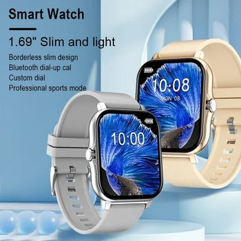 Смарт-часы Bluetooth, информация о наборе номера, Нажатие на сенсорный экран, Многорежимный Погодный Пользовательский циферблат, Спортивный браслет, Рекомендуем