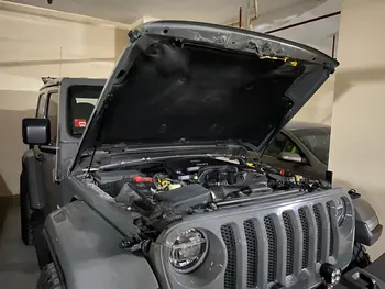 Стойки Капота Jeep Wrangler JL 2018 2019 2020 2021 2022 2023 2024 Модифицируют Подъемную Опору Амортизатора Штока Поршня Цилиндров