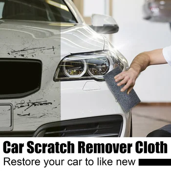 Ткань для полировки автомобиля, инструмент для ремонта царапин, Лакокрасочная поверхность, Нано-ткань для полировки от царапин, аксессуары для чистки автомобилей