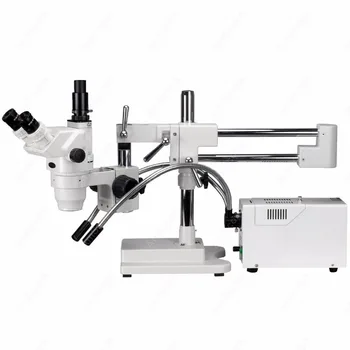 Тринокулярный стереомикроскоп с зумом-AmScope Поставляет 2X-225X Усовершенствованный тринокулярный стереомикроскоп с зумом