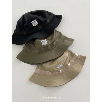 Уличная шляпа-панама с нашивками, Женская летняя кепка для пикника, Быстросохнущая, с тонким шнурком, солнцезащитная кепка для бассейна, мужская