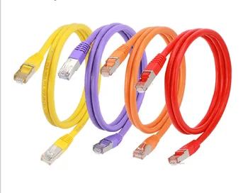 шесть сетевых кабелей для дома, ультратонкая высокоскоростная сеть cat6, гигабитная широкополосная компьютерная маршрутизация 5G, перемычка R501