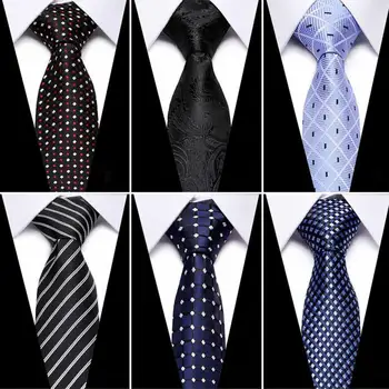 Шикарный деловой галстук, легко сочетающийся с деловым галстуком, свадебный галстук разных стилей